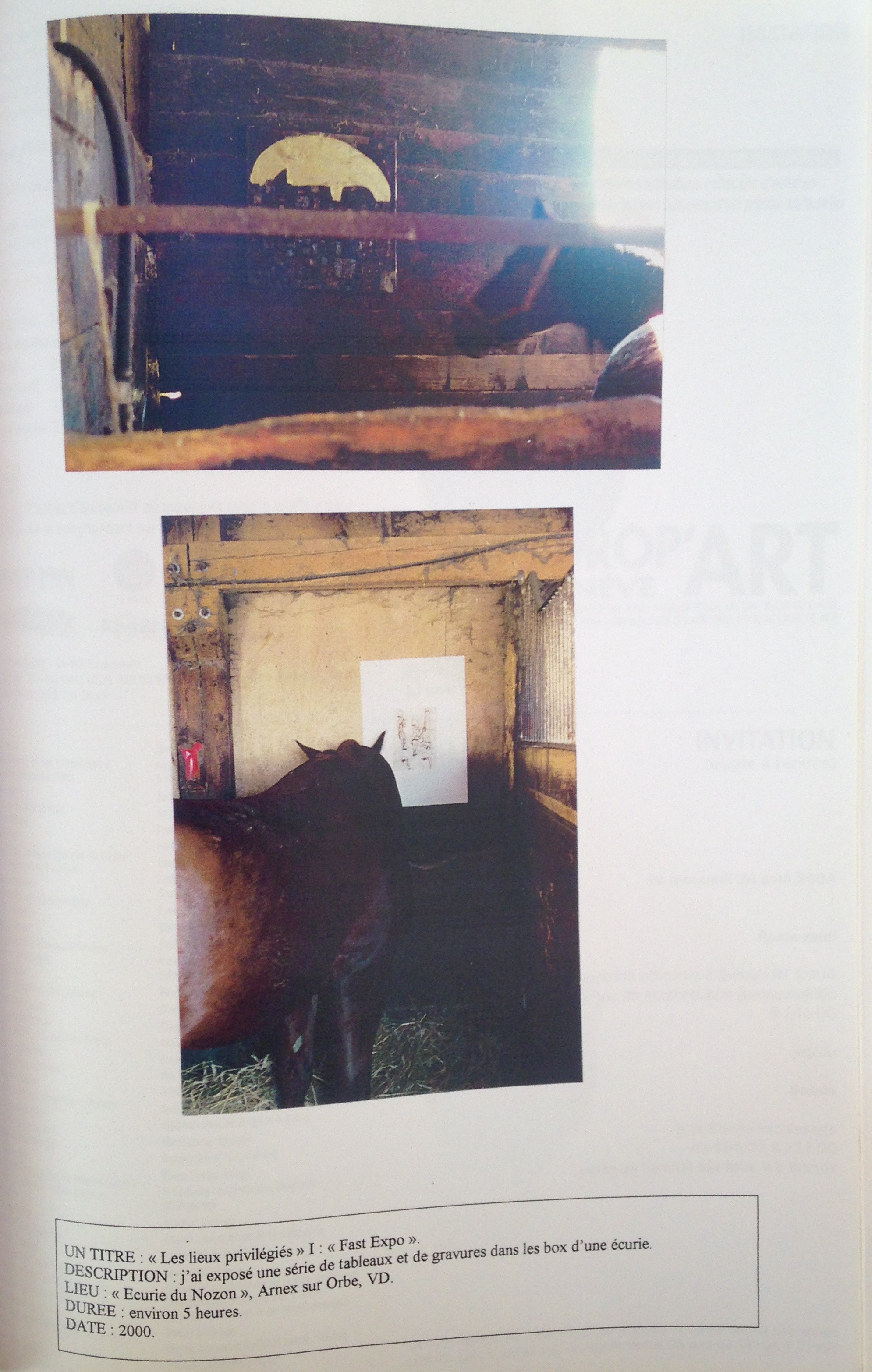 Les lieux privilégiées