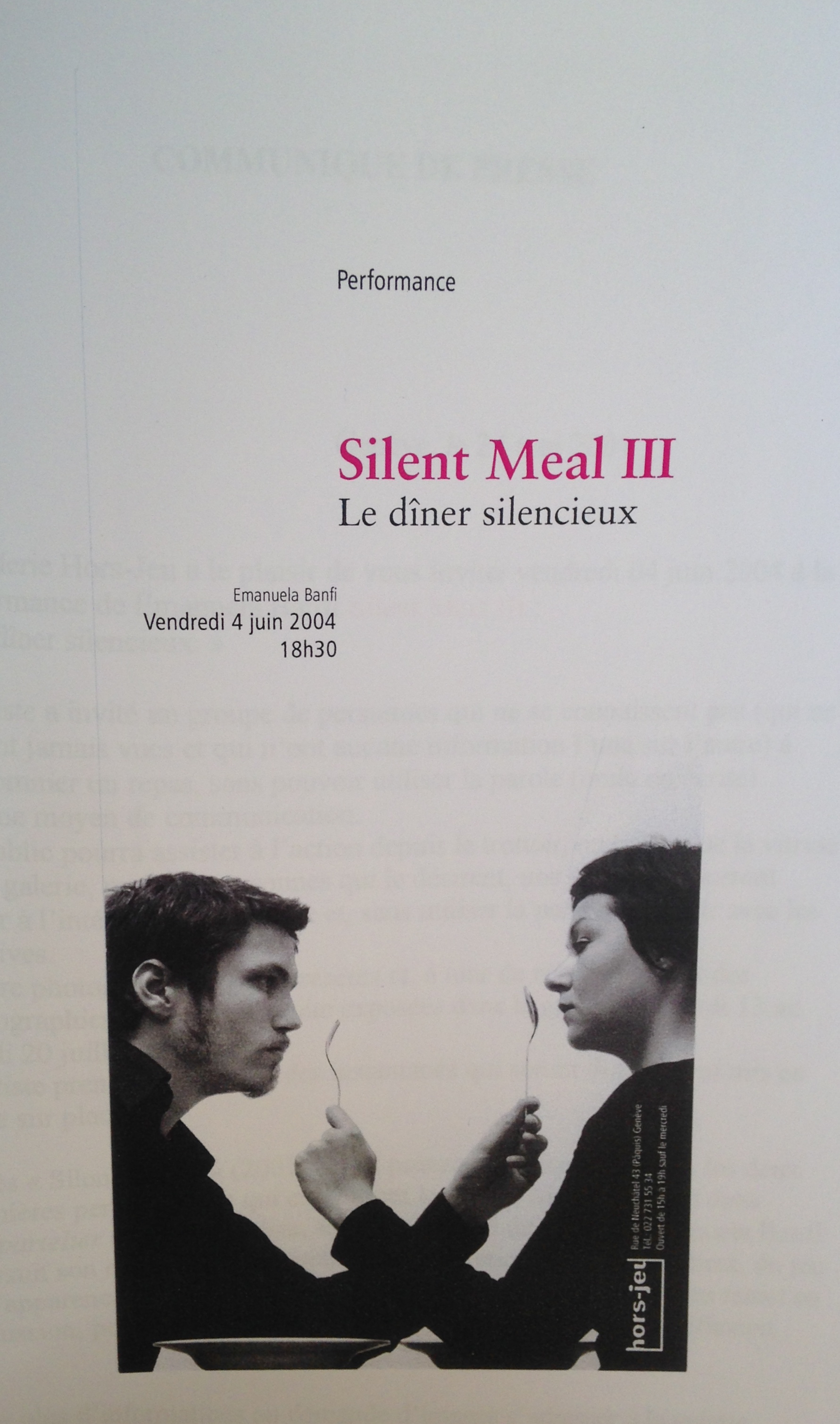 Silent Meal
